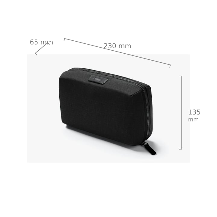 Bellroy Tech Kit – rozměry