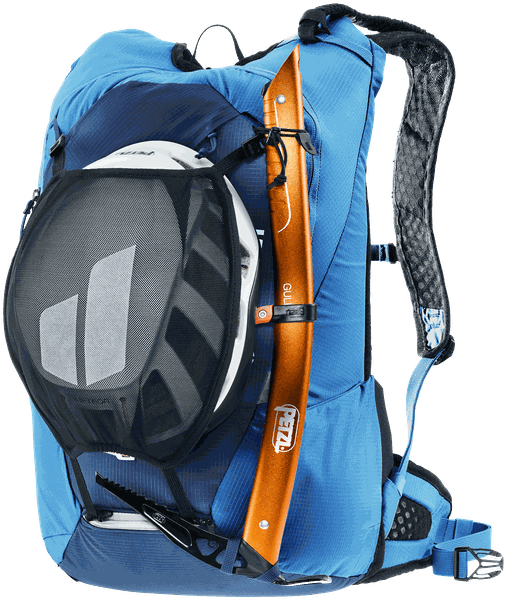 Deuter Updays 20 – Přilba, lyže a cepín