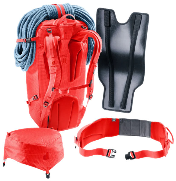 Deuter Guide 44+6 – Možnost odejmout nosné díly