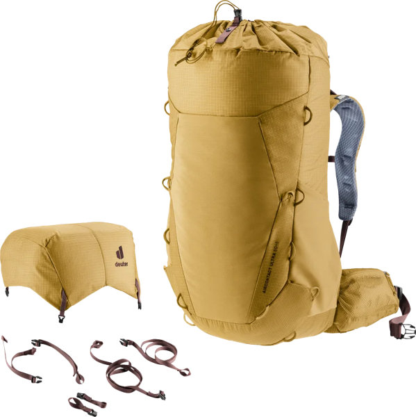 Deuter Aircontact Ultra 50+5 – Odnímatelné části sestavy