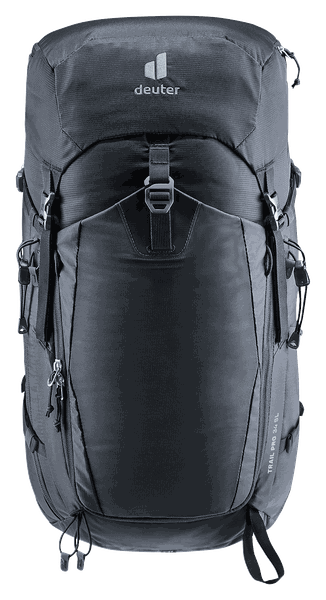Deuter Trail Pro 34 SL – Ploché víko s kapsou