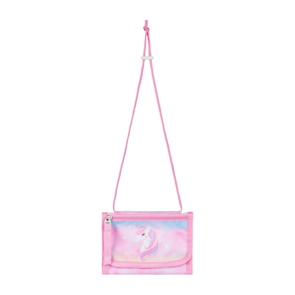 BAAGL Peněženka na krk Rainbow Unicorn – produktová fotografie 1