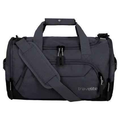 Travelite Kick Off Duffle S Anthracite 23L – cestovní taška, celkový pohled