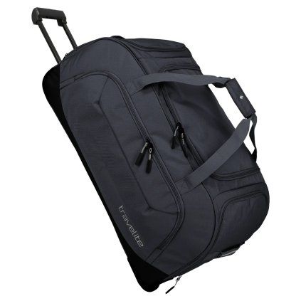 Travelite Kick Off Wheeled Duffle XL Anthracite – cestovní taška na kolečkách, celkový pohled