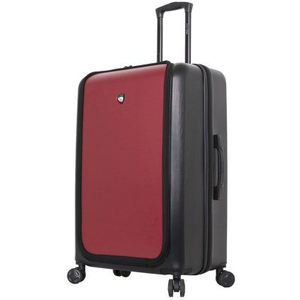 Cestovní kufr MIA TORO M1709/2-L - černá/vínová