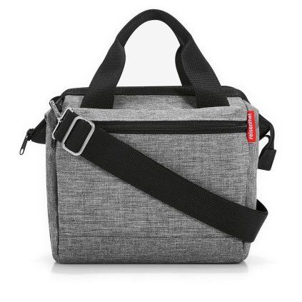 Reisenthel Allrounder Cross Twist Silver – cestovní taška, celkový pohled