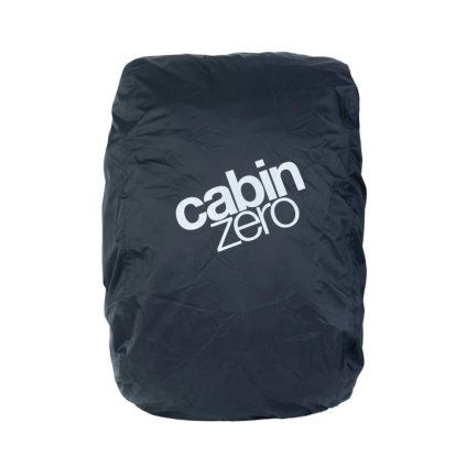 Batoh CabinZero Adventure Absolute Black Raincover, barva černá