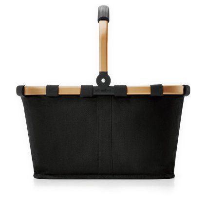Reisenthel CarryBag Frame gold/black – nákupní košík, celkový pohled