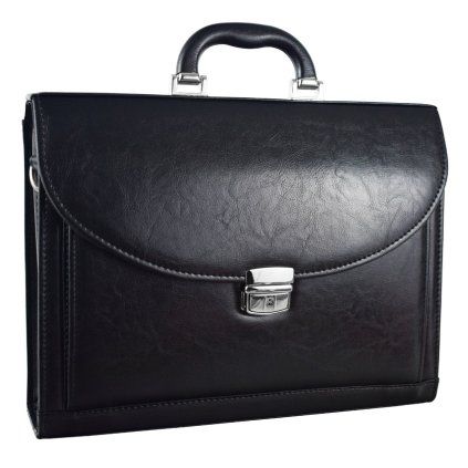 Aktovka REAbags 9004-TR - černá/nikl