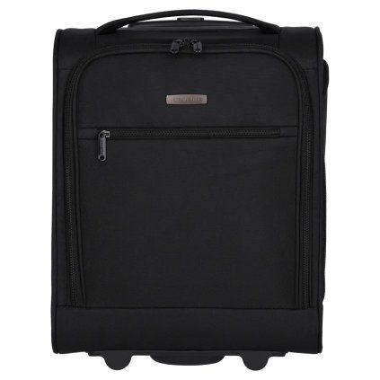 Travelite Cabin 2w Underseater Black – cestovní kufr, pohled zepředu