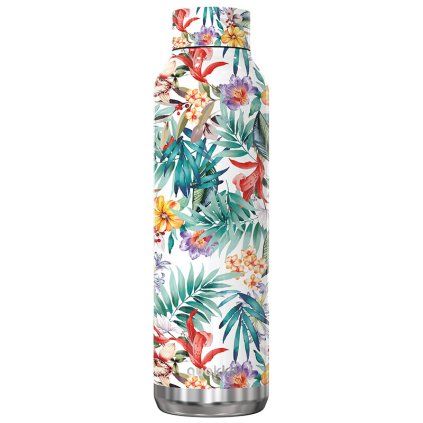Quokka Nerezová láhev Solid 630 ml - orchid garden