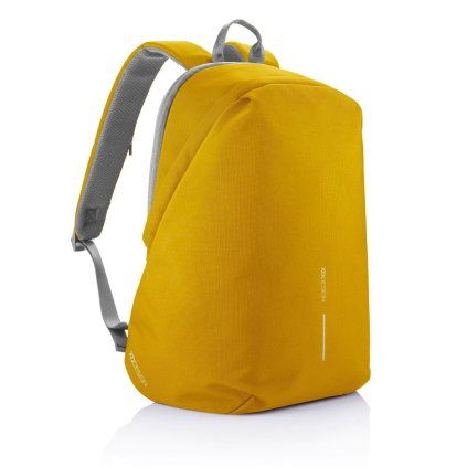 Pánský batoh XD Design Bobby Soft - bezpečnostní  žlutý 16l, barva žlutá ,Objem 11 - 20 litrů