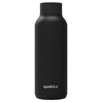 Quokka Nerezová láhev Solid 510 ml - černá