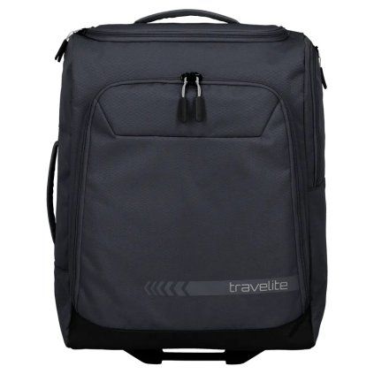 Travelite Kick Off Wheeled Duffle S Anthracite – cestovní taška na kolečkách, celkový pohled