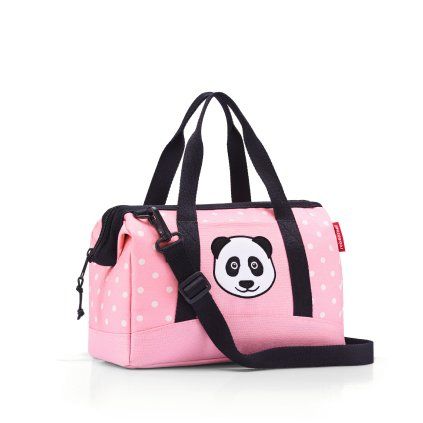 Reisenthel Allrounder XS Kids Panda Dots Pink – cestovní taška, celkový pohled