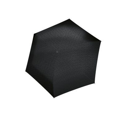 Reisenthel Umbrella Pocket Mini Signature Black Hot Print – deštník, celkový pohled