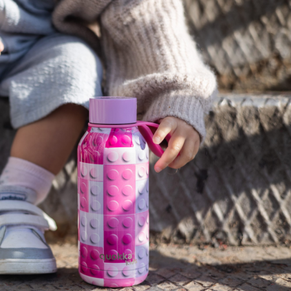 306097 2 306097 2 quokka detska termolahev solid 330 ml pink bricks