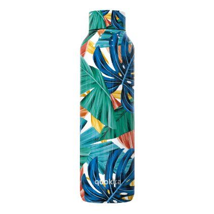 Quokka Nerezová termoláhev Solid 630 ml - color jungle