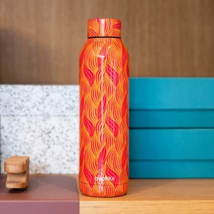 Nerezová termoláhev Solid 630ml, Quokka - orange bloom