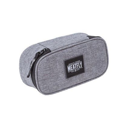 Meatfly Pouzdro Pencil Case - Heather Grey