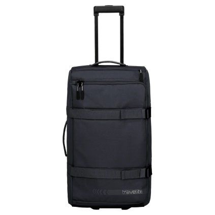 Travelite Kick Off Wheeled Duffle L Anthracite 65L – cestovní taška na kolečkách, celkový pohled