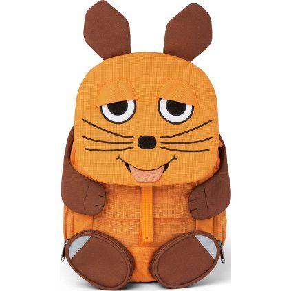 Affenzahn Dětský batoh do školky Mouse large - orange 8l