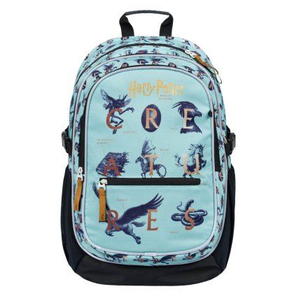 BAAGL Školní batoh Core Harry Potter Fantastická zvířata 25l  + BAAGL Sáček na obuv zdarma