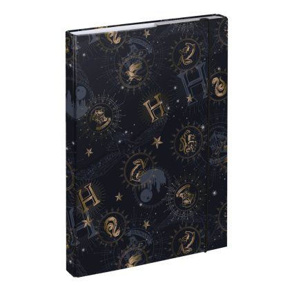 327204 baagl desky na skolni sesity a4 harry potter bradavice