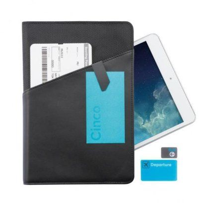 XD Design Univerzální kožené pouzdro s držákem na tablet Komo 7-8"