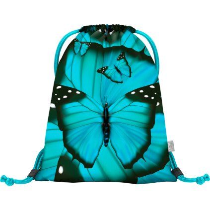 338843 baagl skolni sacek na obuv butterfly