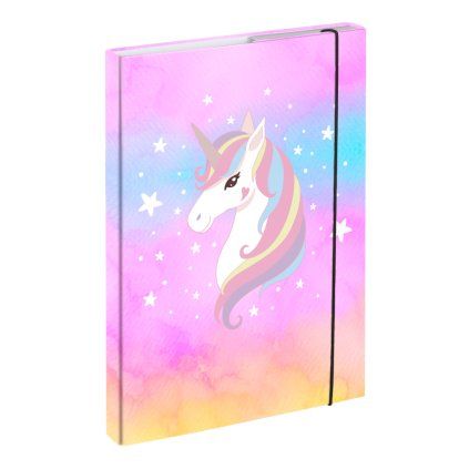 347768 baagl desky na skolni sesity a4 rainbow unicorn