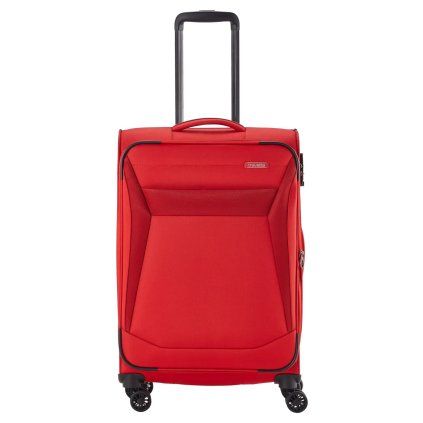 Travelite Chios M Red – cestovní doplněk, detail zipu