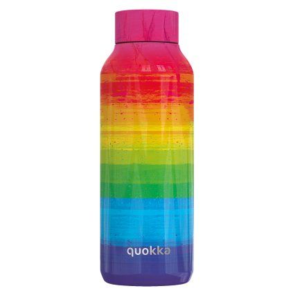 Quokka Nerezová termoláhev Solid 510 ml - Duhová