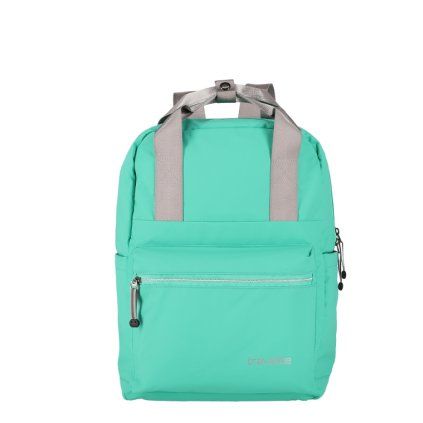 Travelite Basics Canvas Backpack Green 11l – batoh, celkový pohled