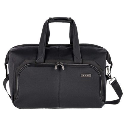 Travelite Priima Weekender Black – cestovní doplněk, pohled zepředu