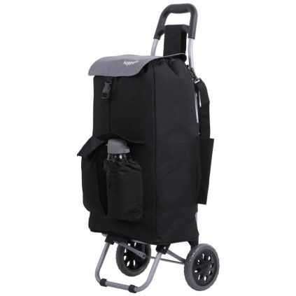 Nákupní taška na kolečkách HOPPA ST-150 - černá