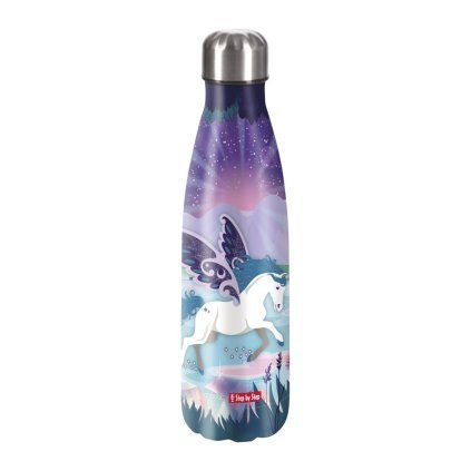 Step by Step Izolovaná láhev na pití z nerezové oceli 0,5 l -  Dreamy Pegasus Shadow