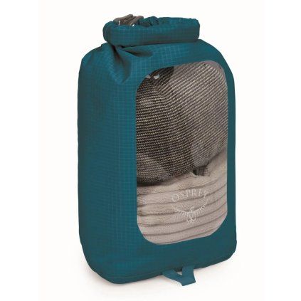 Osprey DRY SACK 6 W/WINDOW waterfront blue