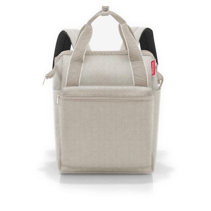 Reisenthel Allrounder R Herringbone Sand 15l – batoh, celkový pohled