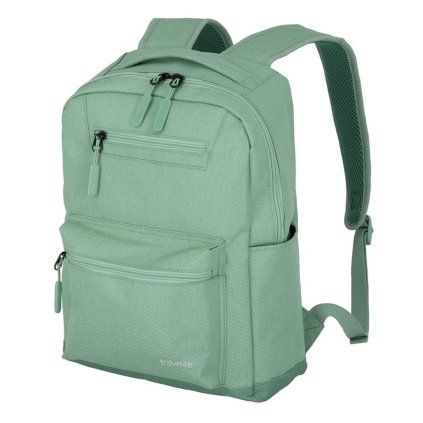 Travelite Kick Off Backpack M Sage – batoh, celkový pohled