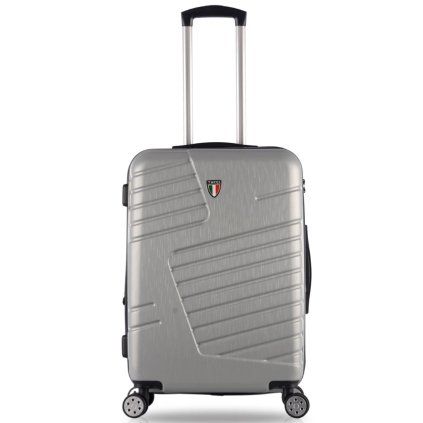 Kabinové zavazadlo TUCCI Boschetti T-0278/3-S ABS - stříbrná