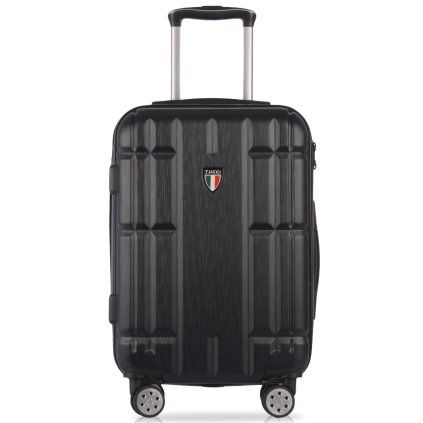 Cestovní kufr TUCCI Massa T-0279/3-M+ ABS - černá