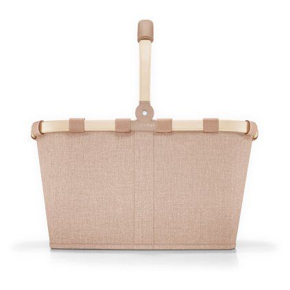 Reisenthel Carrybag Frame Twist Coffee – nákupní košík, celkový pohled