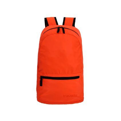 Travelite Foldable Backpack Orange – batoh, celkový pohled