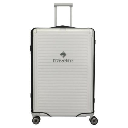 Travelite Luggage Cover L Transparent – obal na kufr, pohled zepředu