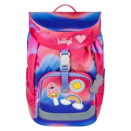 BAAGL Školní batoh Airy Hippie  + BAAGL Sáček na obuv zdarma
