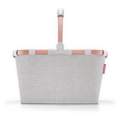 Reisenthel Carrybag Frame Twist Sky Rose – nákupní košík, celkový pohled
