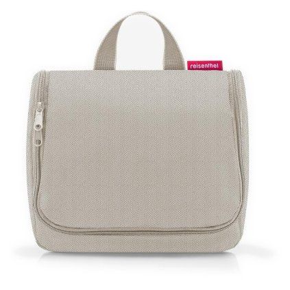 Reisenthel Toiletbag Herringbone Sand – kosmetická taška, celkový pohled