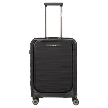 Travelite Mooby S Front pocket Black – cestovní doplněk, pohled zepředu