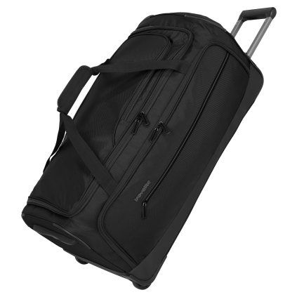 Travelite Crosslite Wheeled Duffle L Black – cestovní taška na kolečkách, vnitřní prostor